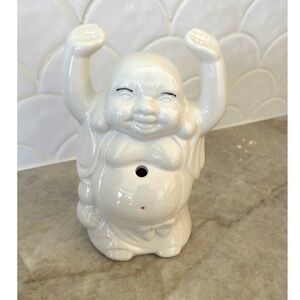 White Ceramic Buddha Mug